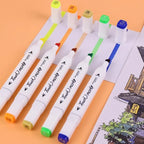 Kit De Canetas Marcador Permanente Ponta Dupla – 60 Cores