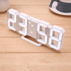 Relógio&nbsp;Digital LED 3D Despertador Termômetro Moderno Mesa ou Parede
